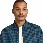 Timberland - Men's Stretch Poplin Gingham Flannel Shirt (TB0A6V82B68)