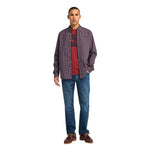 Timberland - Men's Stretch Poplin Gingham Flannel Shirt (TB0A6V82EIF)