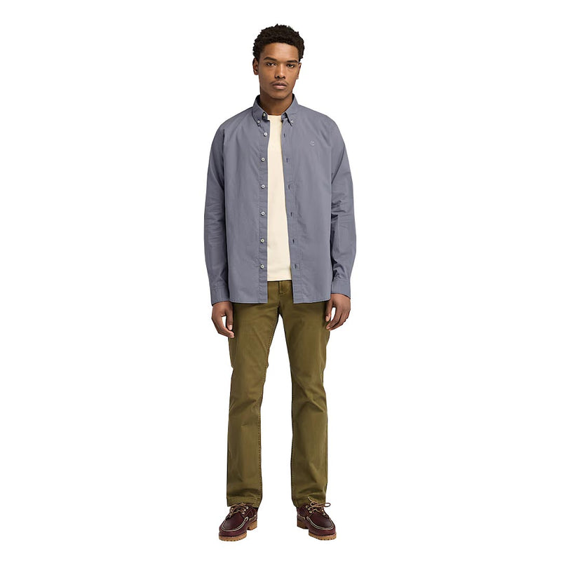 Timberland - Men's Stretch Poplin Long Sleeve Shirt (TB0A6GRH073)