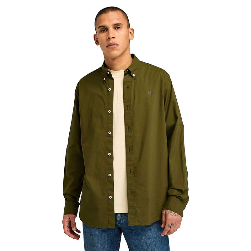Timberland - Men's Stretch Poplin Long Sleeve Shirt (TB0A6GRH302)