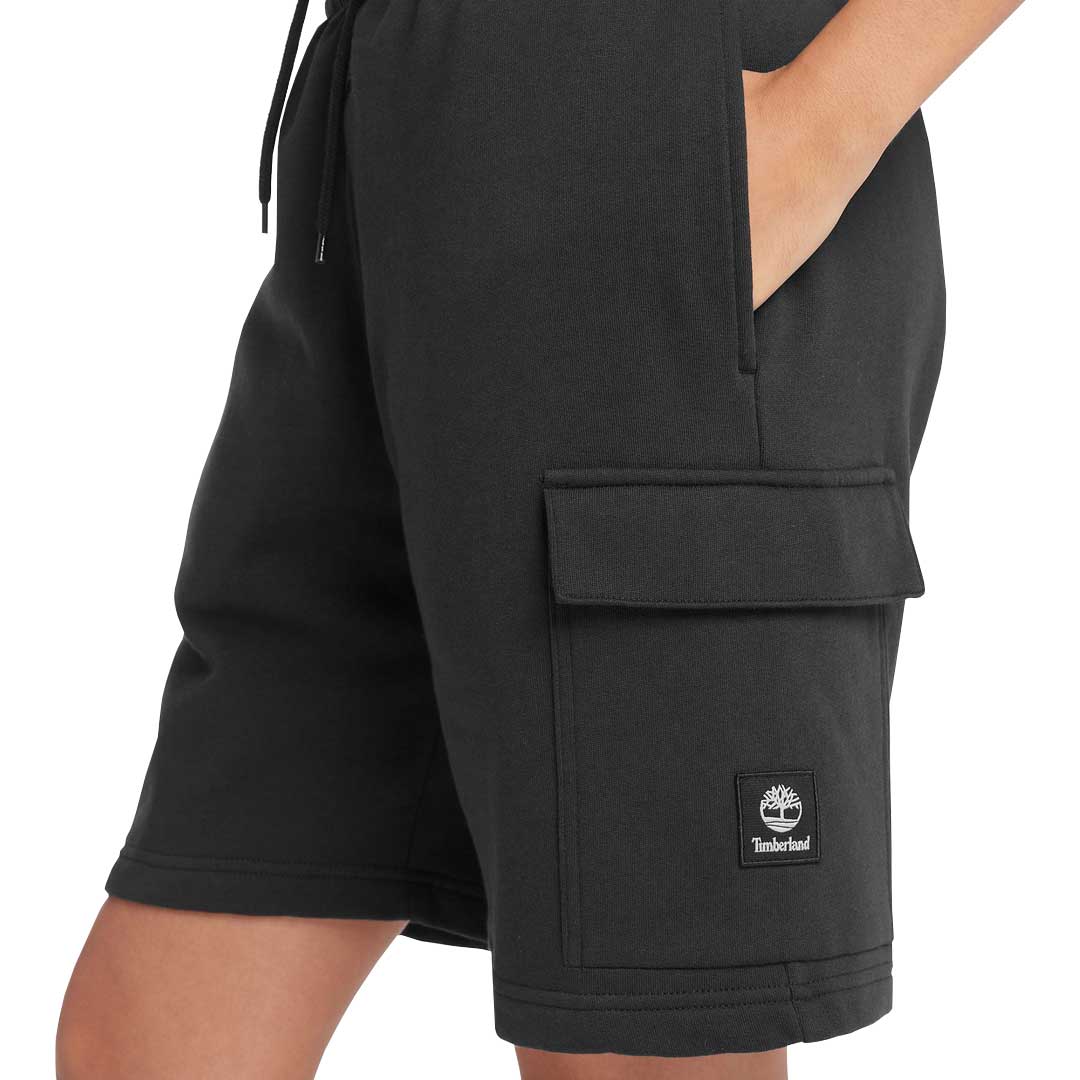 Timberland - Men's Woven Badge Cargo Sweatshorts