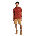 Timberland - Men's Woven Badge Cargo Sweatshorts (TB0A5RBTEH3)