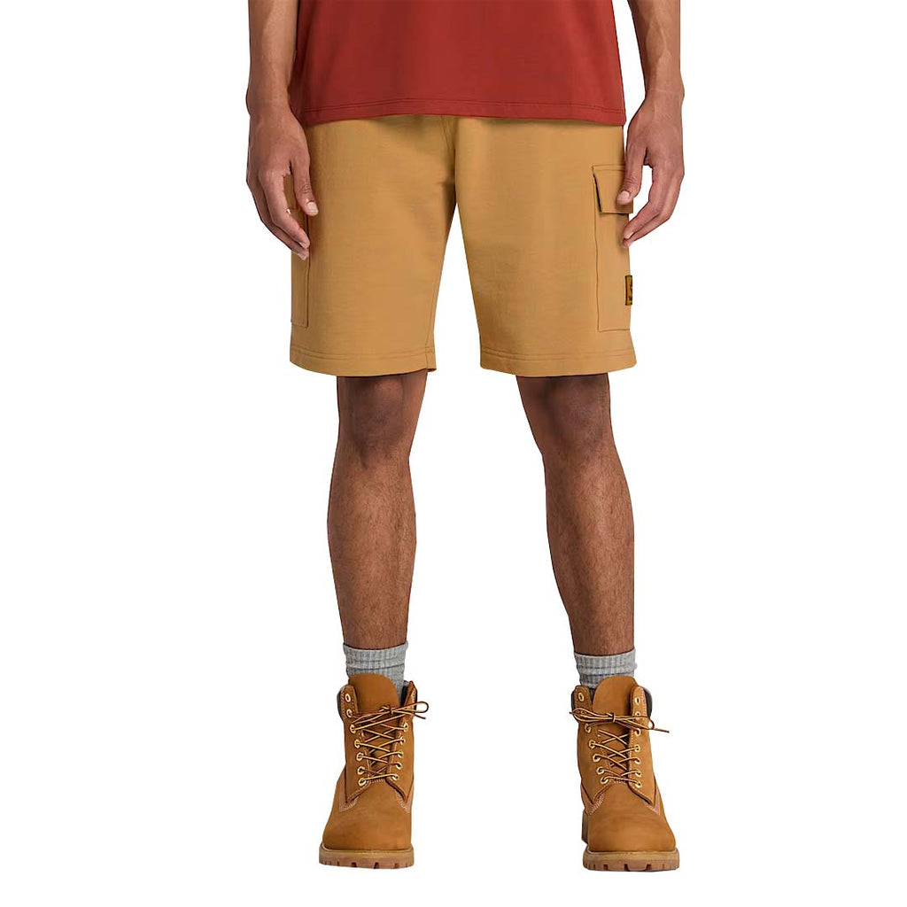 Timberland - Men's Woven Badge Cargo Sweatshorts (TB0A5RBTEH3)