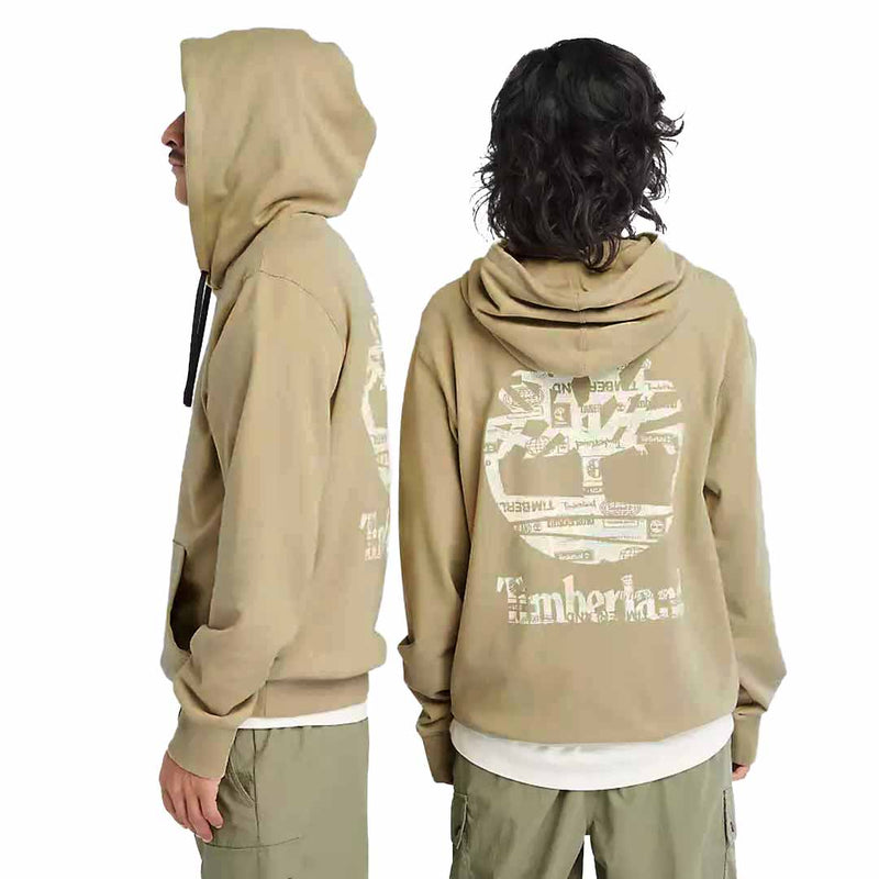 Timberland - Men's Monogram Logo Hoodie (TB0A6B86DH4)