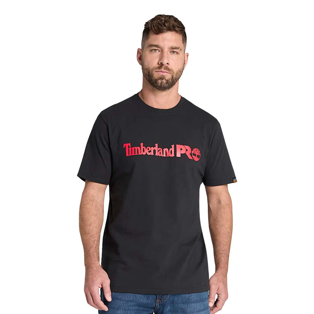 Timberland Pro - Men's Core Linear Logo T-Shirt (TB0A6EXYAA0)