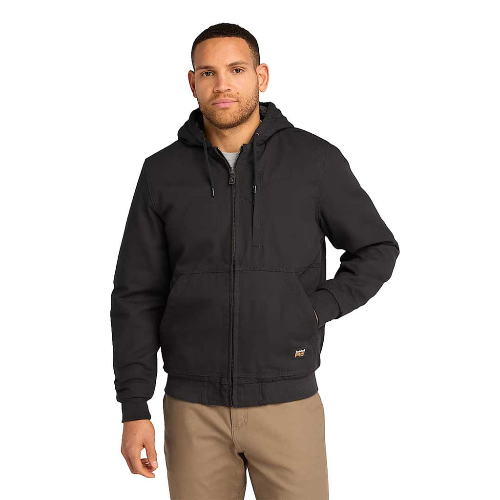Timberland Pro - Men's Gritman Fleece-Lined Hooded Canvas Jacket (TB0A1VB4015)