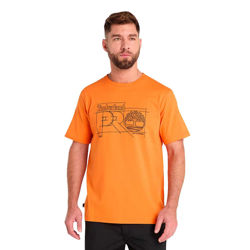 Timberland Pro - Men's Innovation Blueprint T-Shirt (TB0A5MPXD67)