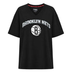 Tommy Jeans - Women's Brooklyn Nets Oversize V-Neck T-Shirt (6G23B377 BROOKLYN)