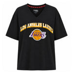 Tommy Jeans - Women's Los Angeles Lakers Oversize V-Neck T-Shirt (6G23B377 LAKERS)