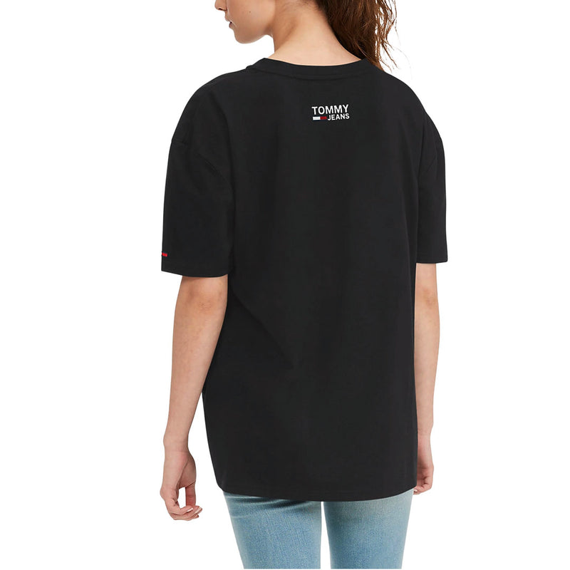 Tommy Jeans - Women's Los Angeles Lakers Oversize V-Neck T-Shirt (6G23B377 LAKERS)