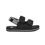 UGG® - Sandales Lennon à bride arrière pour enfant (préscolaire et junior) (1152817K-BLK)