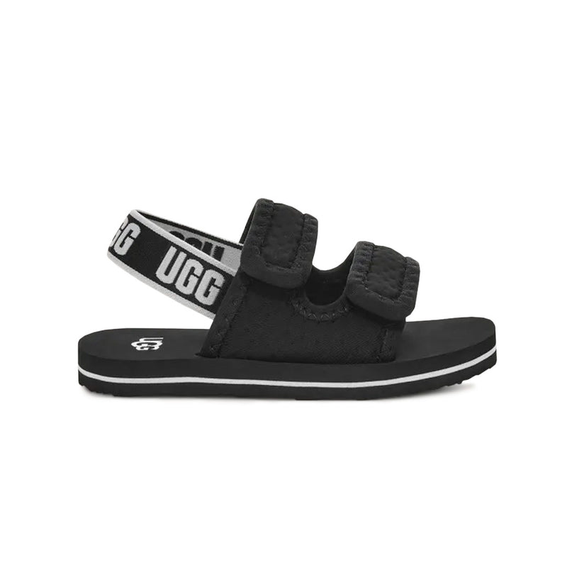 UGG® - Sandales Lennon à bride arrière pour enfant (préscolaire et junior) (1152817K-BLK)