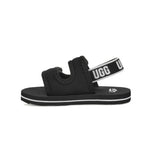 UGG® - Sandales Lennon à bride arrière pour enfant (préscolaire et junior) (1152817K-BLK)
