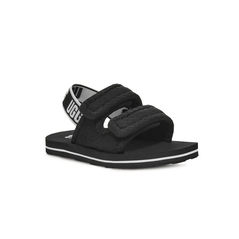 UGG® - Sandales Lennon à bride arrière pour enfant (préscolaire et junior) (1152817K-BLK)