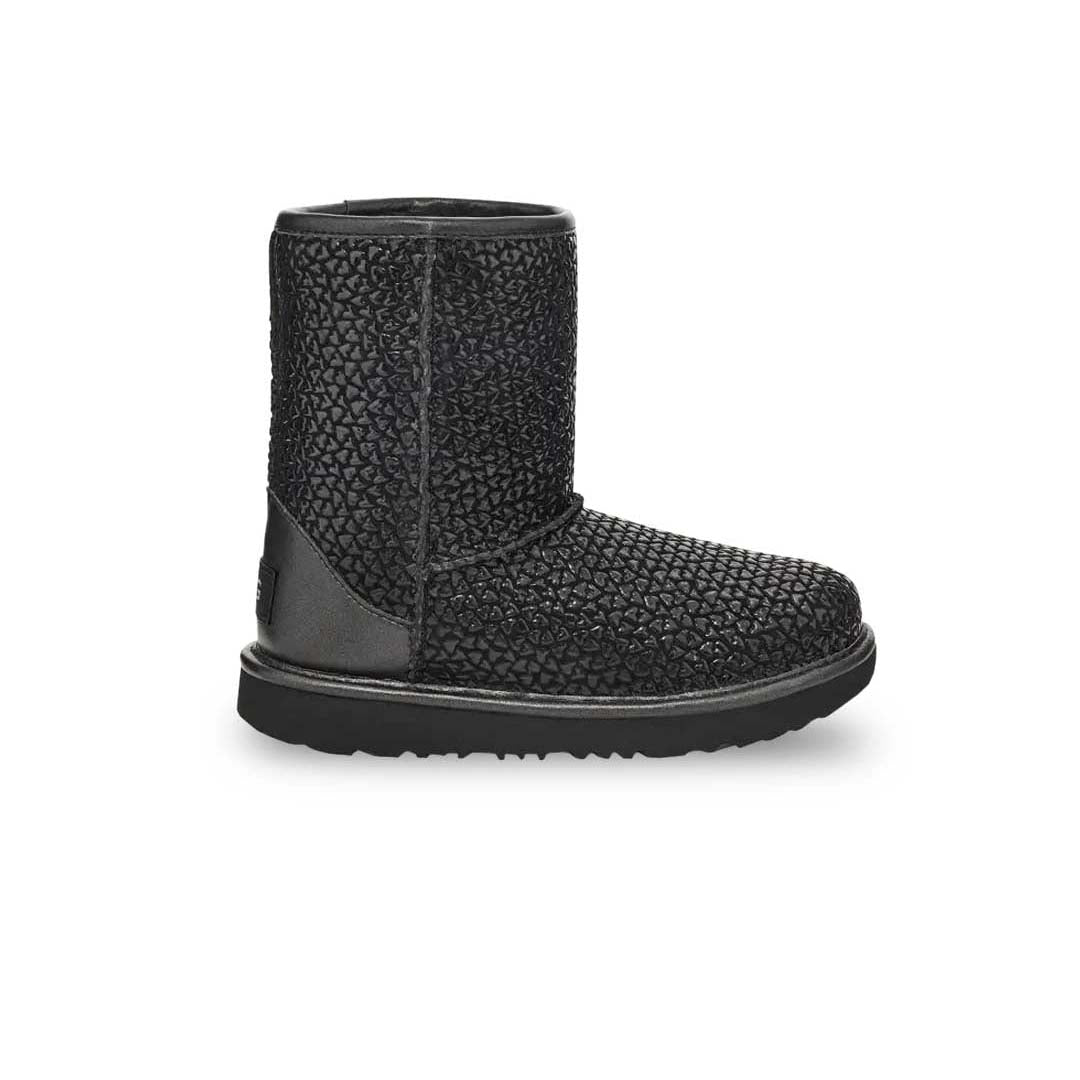 Black ugg boots for infants sales