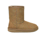 UGG® - Kids' (Infant) Classic II Graphic Stitch Boots (1112383T-CHE)