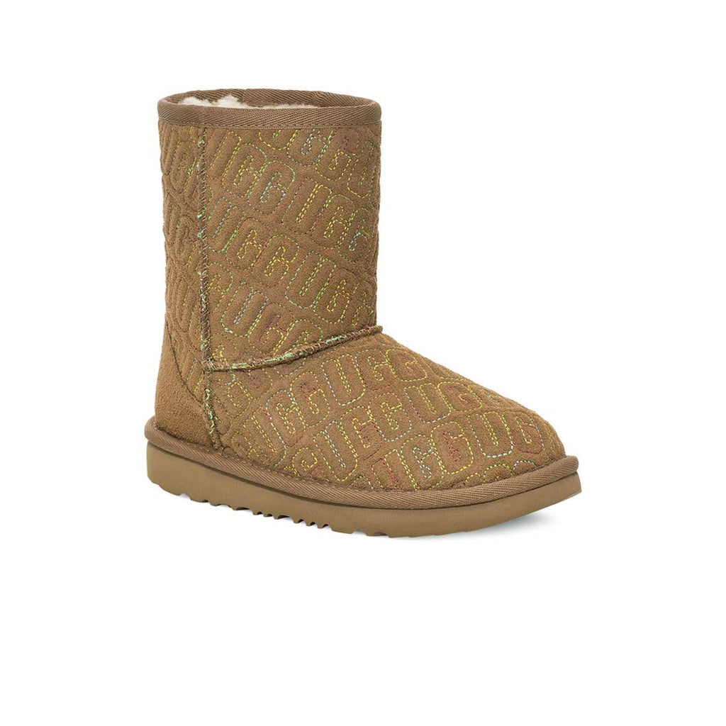 UGG® - Kids' (Infant) Classic II Graphic Stitch Boots (1112383T-CHE)