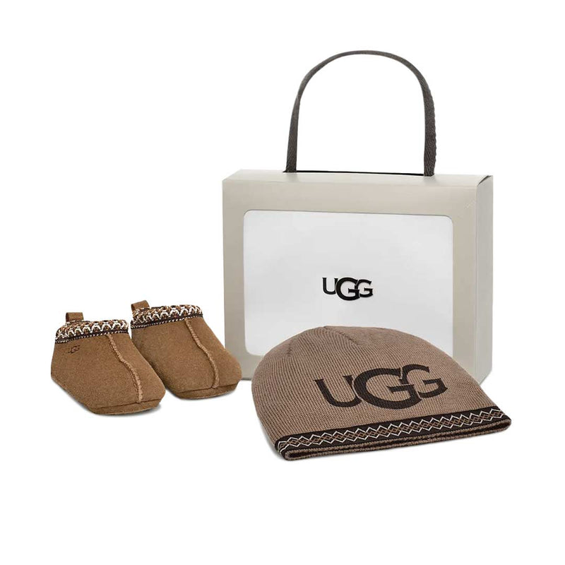 UGG® - Kids' (Infant) Tasman Slippers and Beanie (1133630I-CHE)