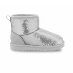 UGG® - Bottes Classic Mini Mirror Ball pour enfant (préscolaire et junior) (1143708K-SLVR) 