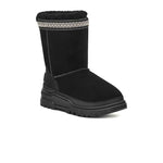 UGG® - Kids' (Preschool & Junior) Classic Short TrailGazer Boots (1157694K-BLK)