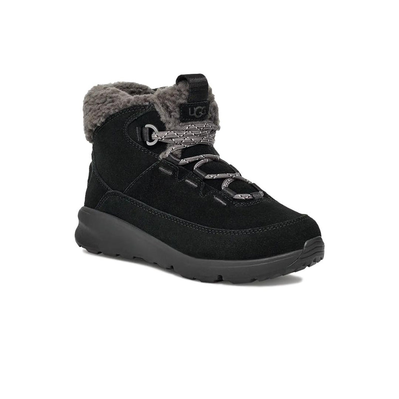 UGG® - Kids' (Preschool & Junior) TerreTrail Cozy Lace Boots (1157574K-BLK)