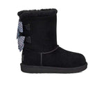 UGG® - Kids' (Preschool) Bailey Bow Squiggles Boots (1145593K-BLK)