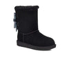 UGG® - Kids' (Preschool) Bailey Bow Squiggles Boots (1145593K-BLK)
