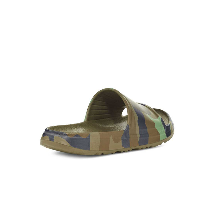 UGG® - Men's Wilcox Camopop Green Flip Flop Slides (1144910-MSG)