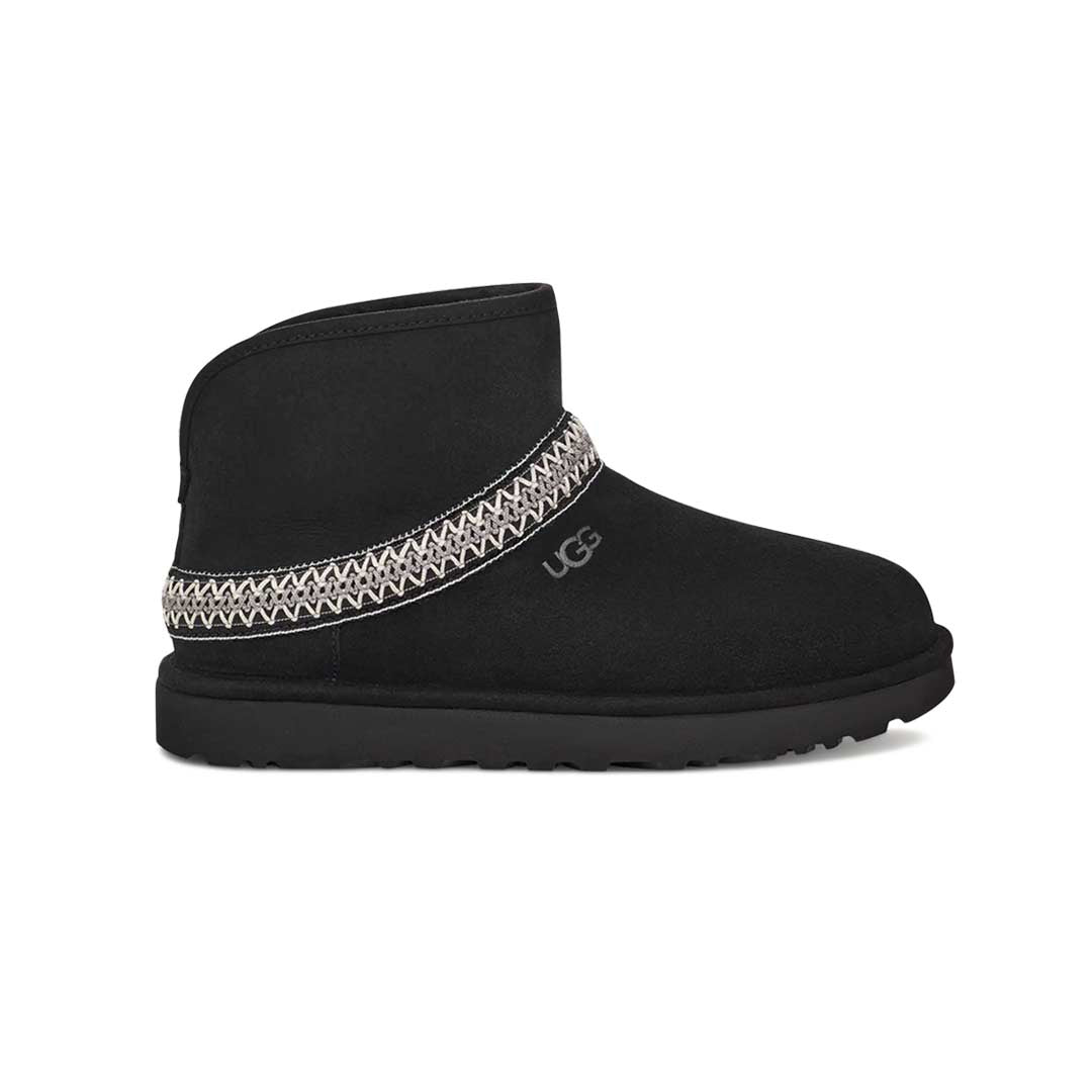 UGG® - Women's Classic Mini Crescent Boots (1158262-BLK) – SVP Sports
