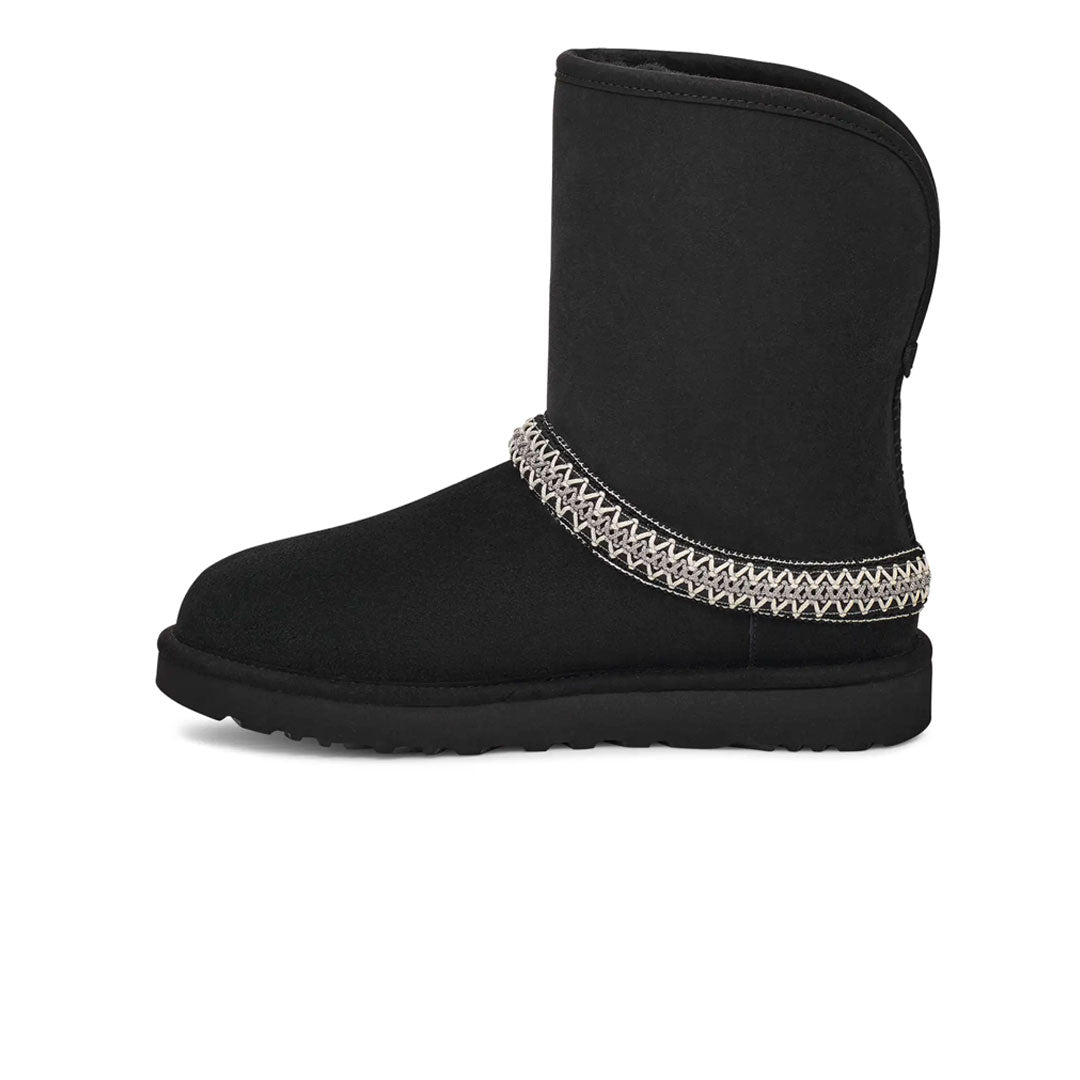 UGG® - Women's Classic Short Crescent Boots (1161770-BLK) – SVP Sports