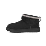 UGG® - Women's Classic Ultra Mini Maxi Curly Boots (1158263-BLK)
