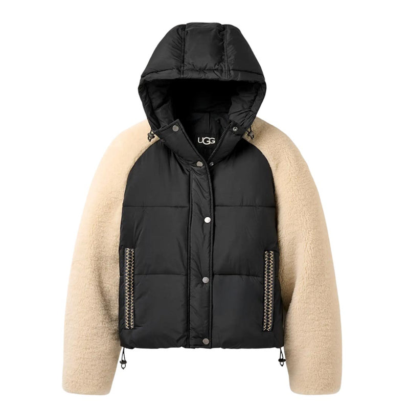 UGG® - Women's Mykah UGGbraid Puffer Jacket (1171466 BKCRM)