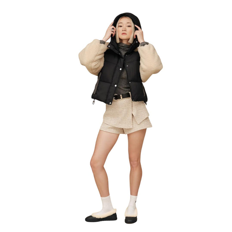 UGG® - Women's Mykah UGGbraid Puffer Jacket (1171466 BKCRM)