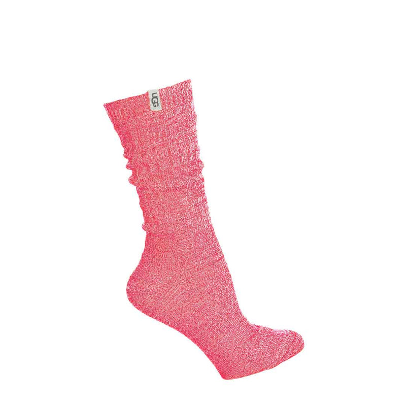 UGG® - Women's Rib Knit Slouchy Crew Socks (1014832 HSPK)