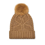 UGG® - Women's Cable Knit Beanie With Pom (100819 CHE)