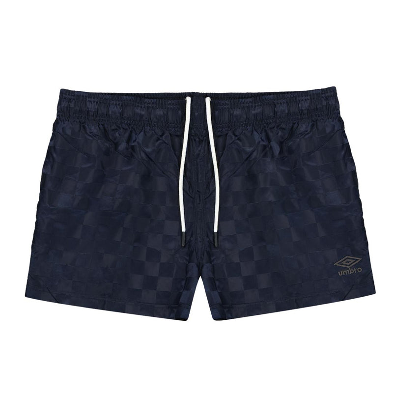 Umbro - Girls' (Junior) Checkerboard Shorts (HUUG6UBEX UGQ BLU)