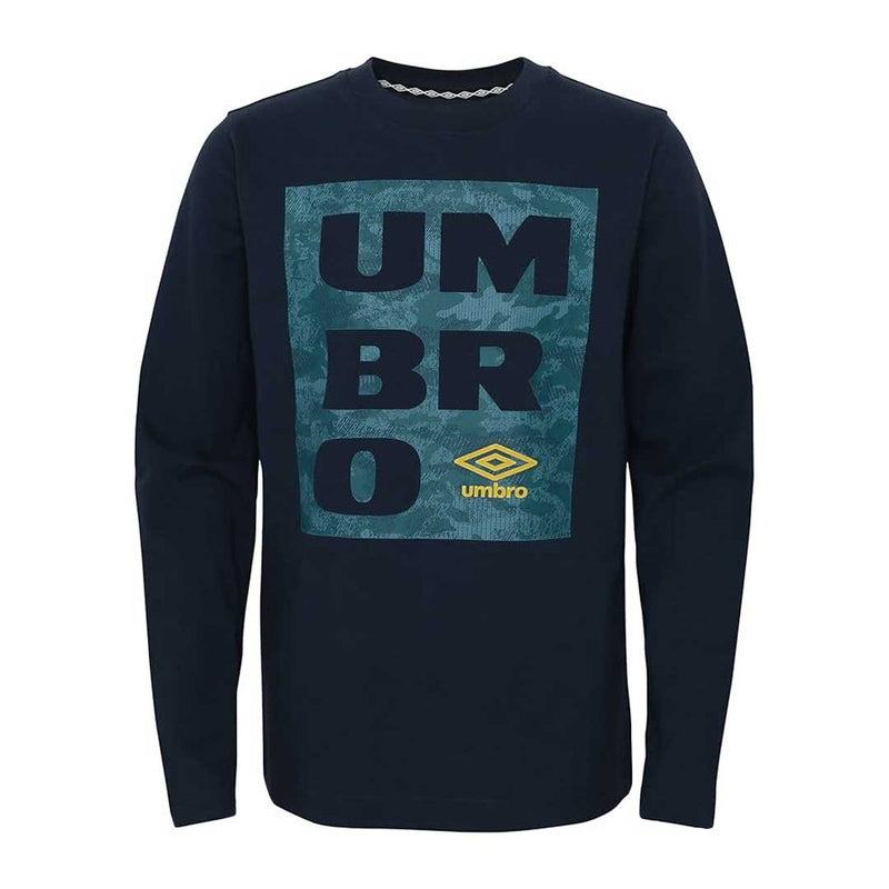 Umbro - T-shirt à manches longues F22 Camo Box pour enfants (junior) (HUUB5UBLJ U50) 