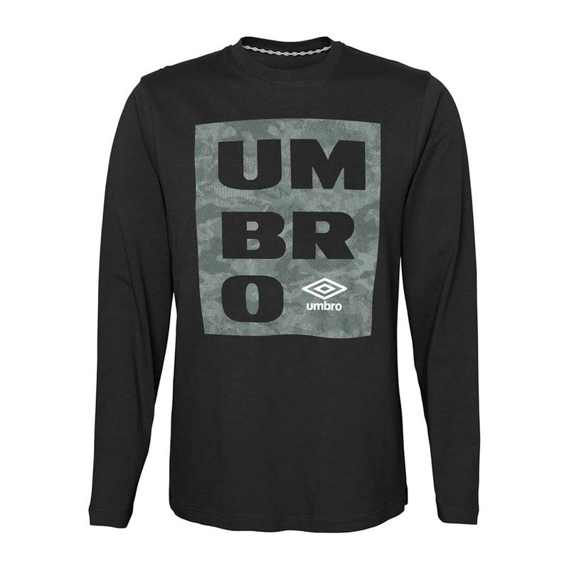 Umbro - T-shirt à manches longues F22 Camo Box pour enfants (junior) (HUUB5UBLJ UAU) 