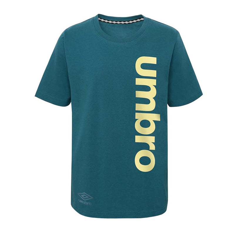 Umbro - Kids' (Junior) F22 Linear Short Sleeve T-Shirt (HUUB5UBLF U47)