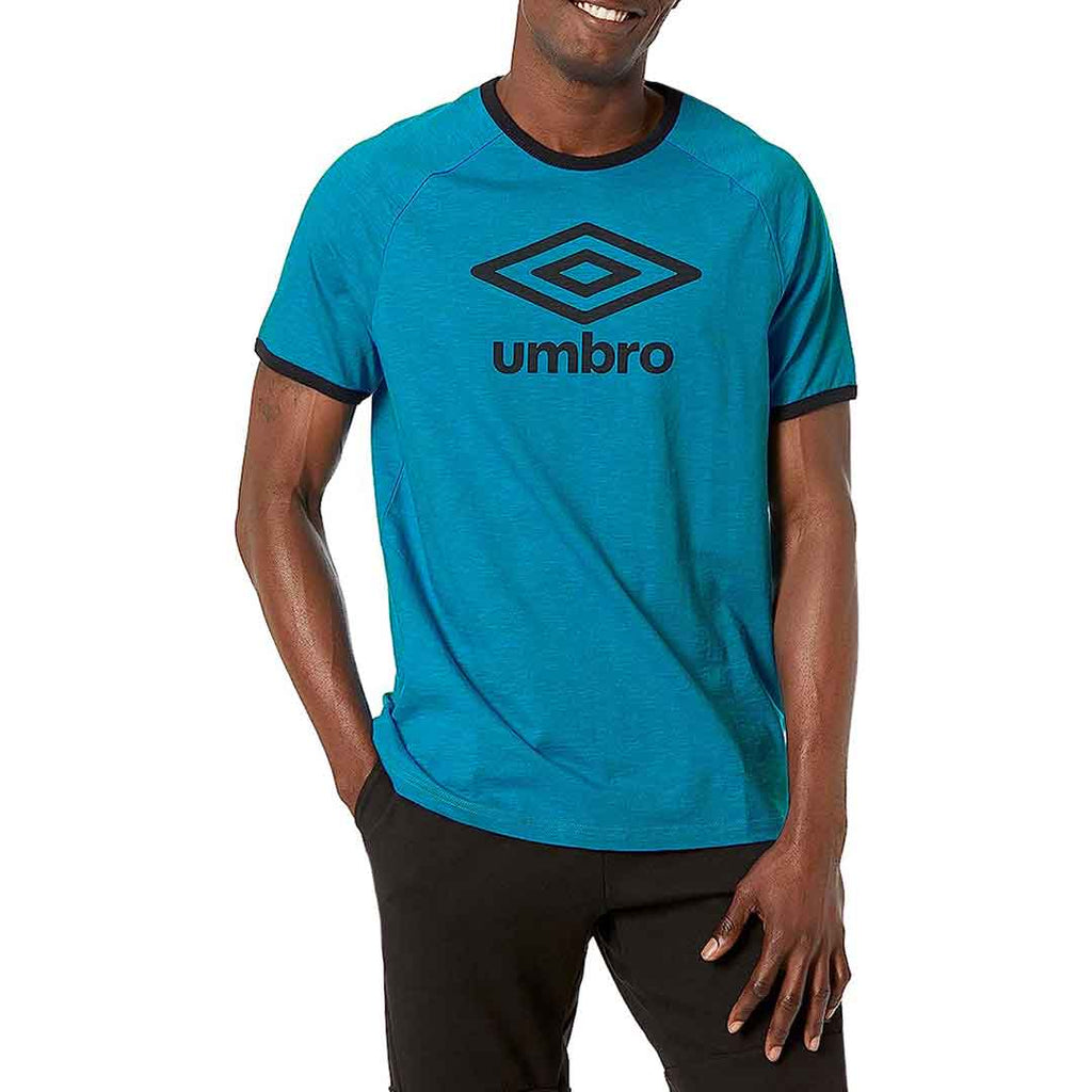 Umbro - T-shirt avec logo pour hommes (HUUM1UBAD UG9) 
