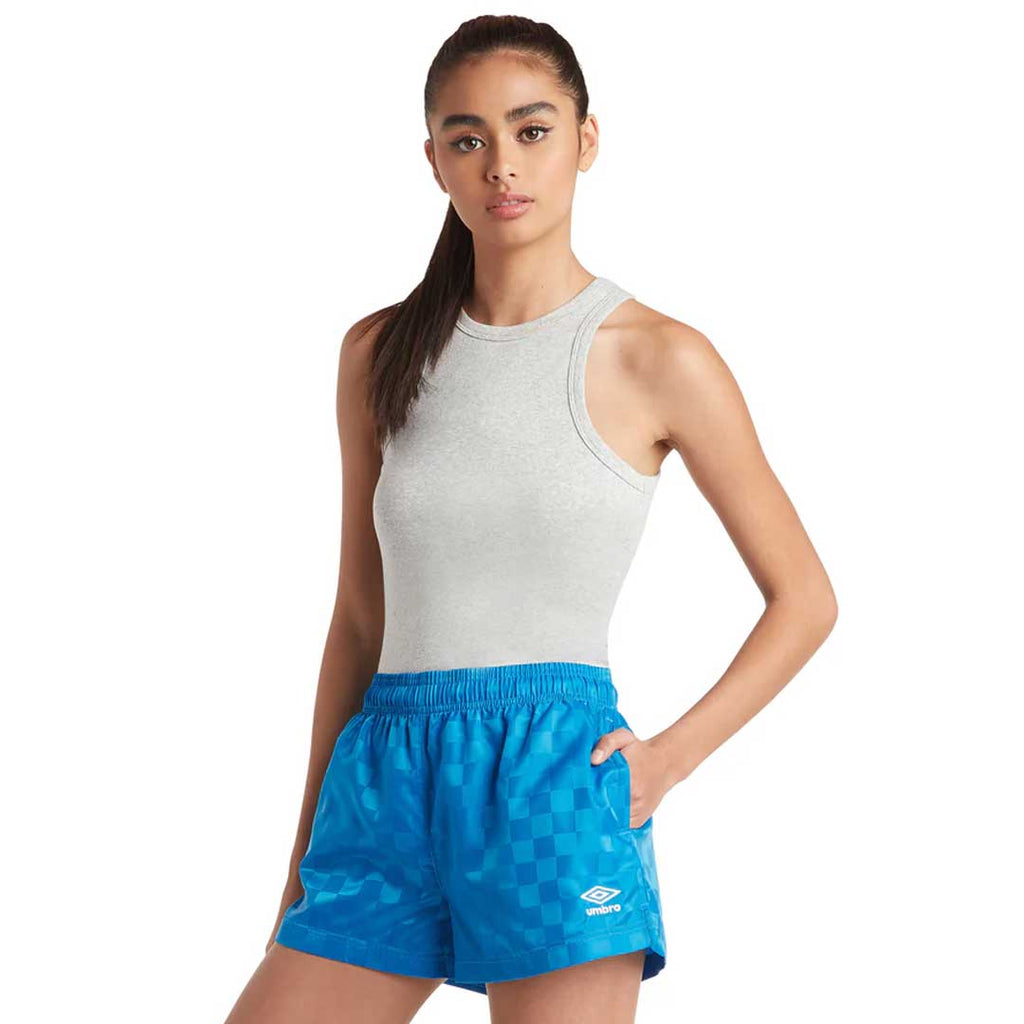 Umbro - Women's 3" Checkerboard Shorts (HUUL1UBF5 UX1)