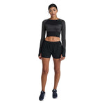 Umbro - Women's Pro Training Cropped Long Sleeve Top (HUUL166111U 1AP)