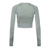 Umbro - Women's Pro Training Cropped Long Sleeve Top (HUUL166111U LB9)