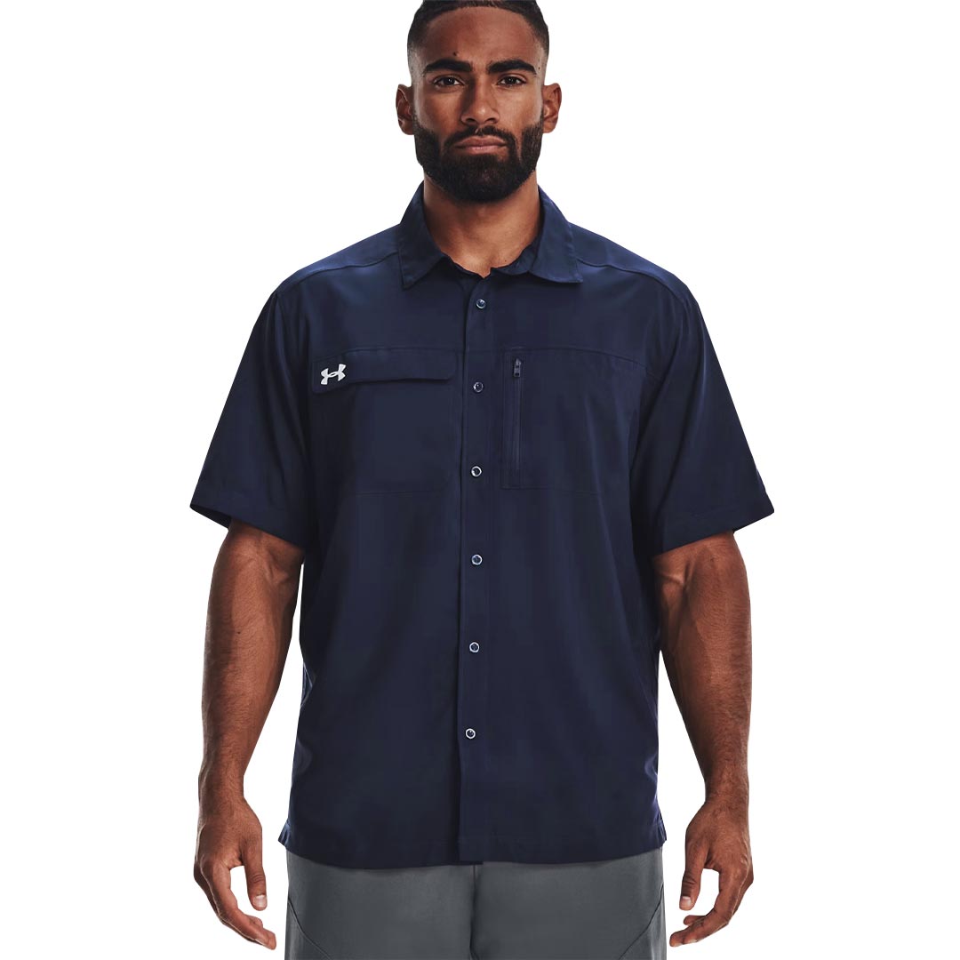 Under Armour - Men's Motivate Coach Woven Shirt (1351360 410