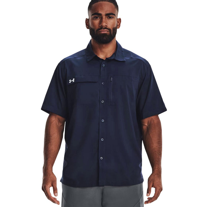 Under Armour - Men's Motivate Coach Woven Shirt (1351360 410)