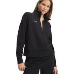 Under Armour - Women's Rival Fleece 1/2 Zip Pullover Sweater (1379492 001)
