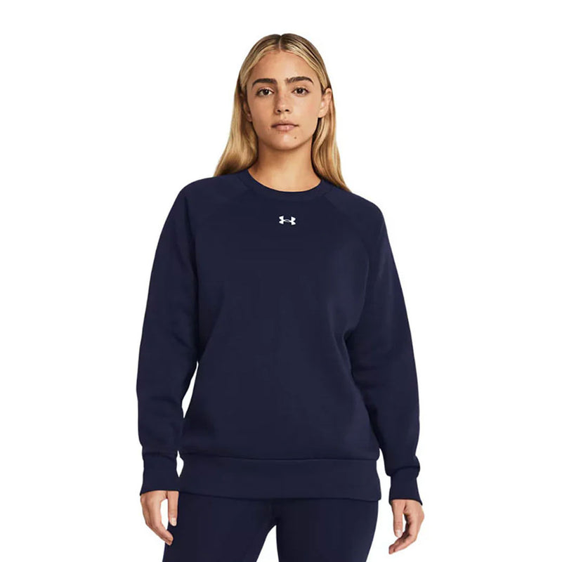 Under Armour - Women's Rival Fleece Crewneck Sweatshirt (1379508 410)