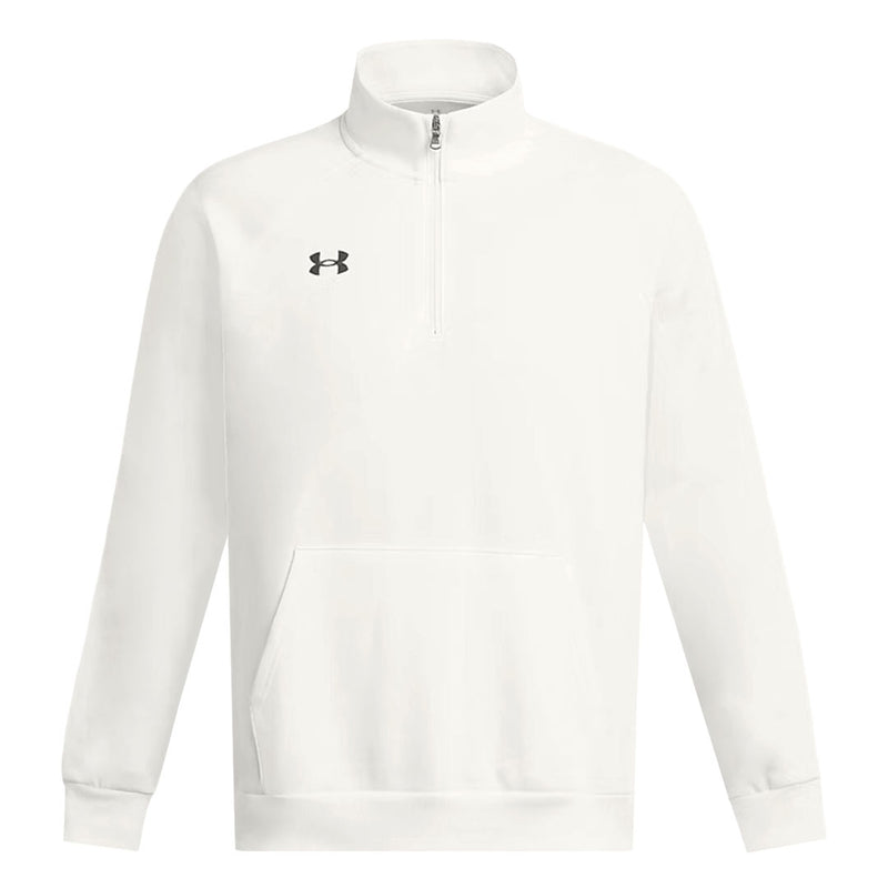 Under Armour - Men's Rival Fleece 1/4 Zip Pullover Sweater (1386016 100)