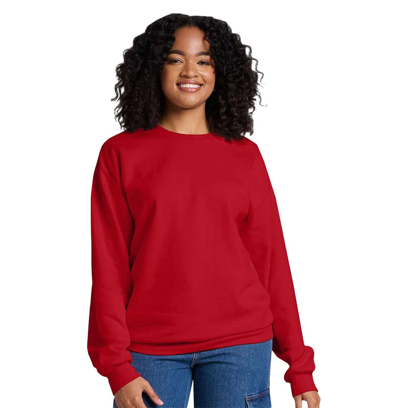 Jerzees - Unisex Ultimate CVS Crewneck Sweatshirt (IC48MR RED)