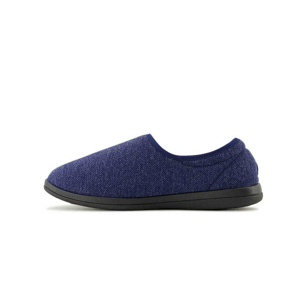 United Supply Co - Men's Plain Velcro Closure Slippers (SMF4931BUS NVY)
